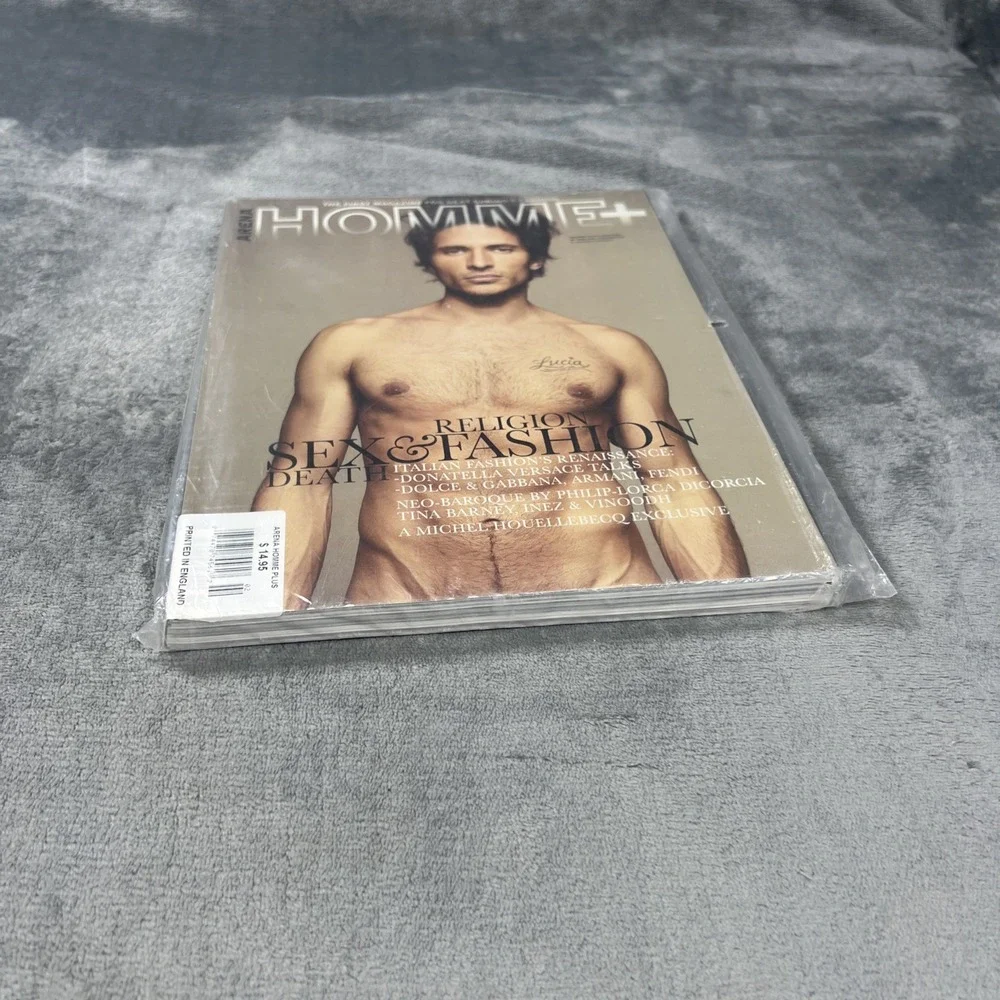 Vintage Arena Homme+ Magazine Andres Religion Sex Fashion Italian Mens Luxury UK